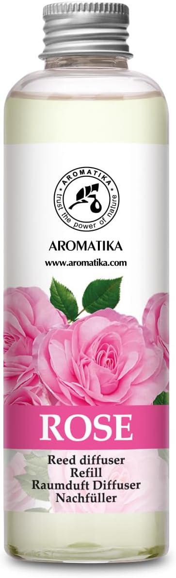 Rose Reed Diffuser Refill - 200ml Natural Fragrance