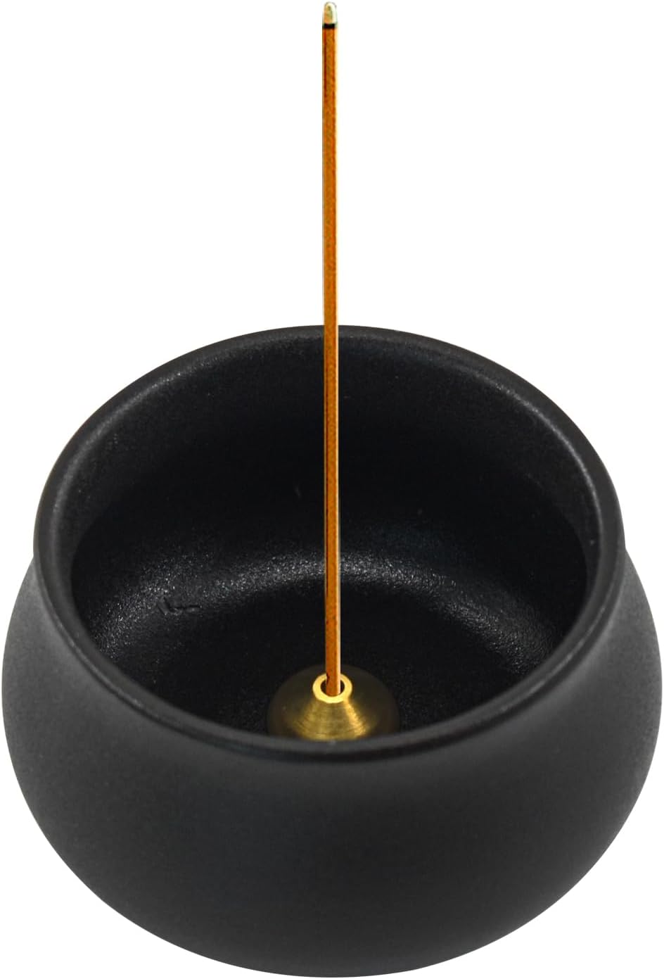 MrMrKura Ceramic Incense Stick Holder Black