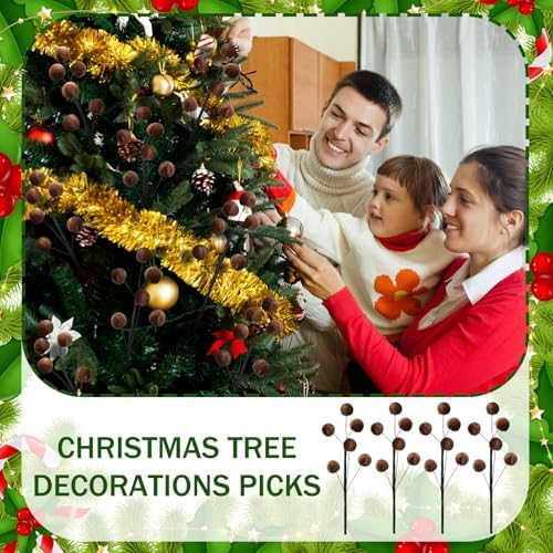 6 Pcs Velvet Christmas Tree Ornaments
