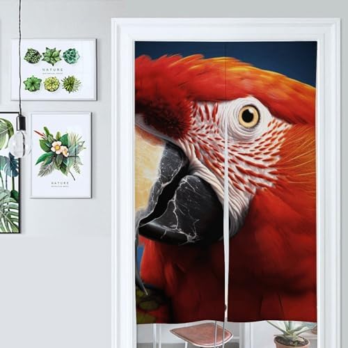 Japanese Noren Animal Door Curtain 34x57 Partition Drape
