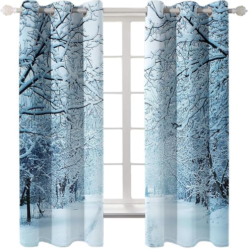 Homxi Blackout Curtains 2 Panels 60x84 Inches