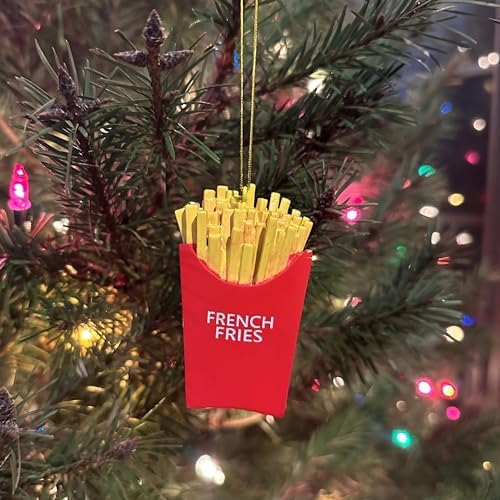 Tree Buddees Funny French Fries Christmas Ornaments