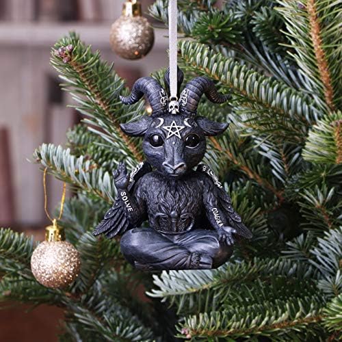 Nemesis Now Cult Cuties Baphoboo Hanging Ornament Black 11cm