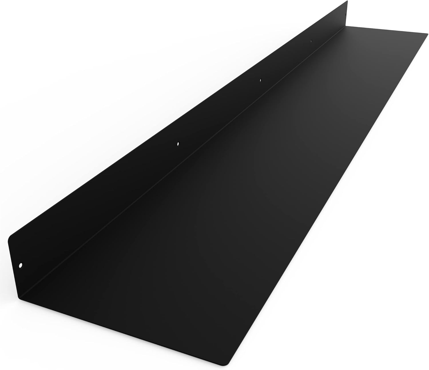 DIY CARTEL Linear Floating Shelf Matte Black Made in USA