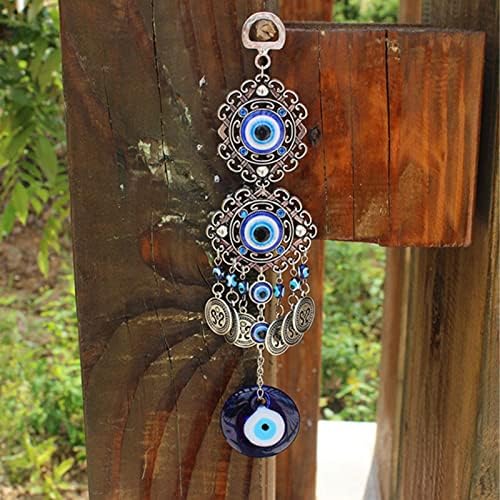 Blue Evil Eye Hanging Ornament for Good Luck