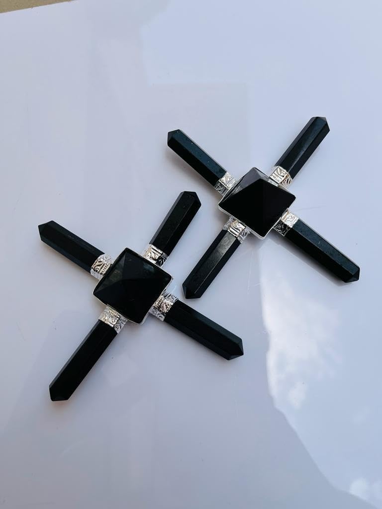 Black Tourmaline Energy Generator Crystal Healing Stone