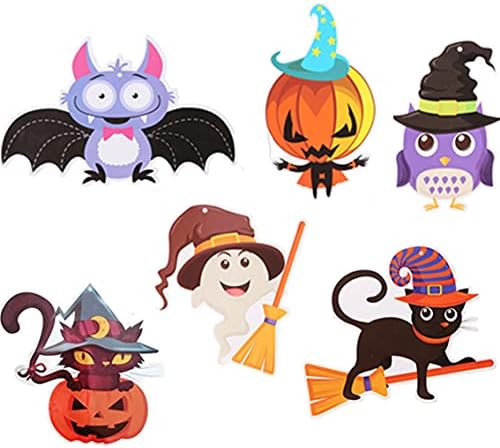 Annymall Halloween Ceiling Hanging Decorations 6PCS