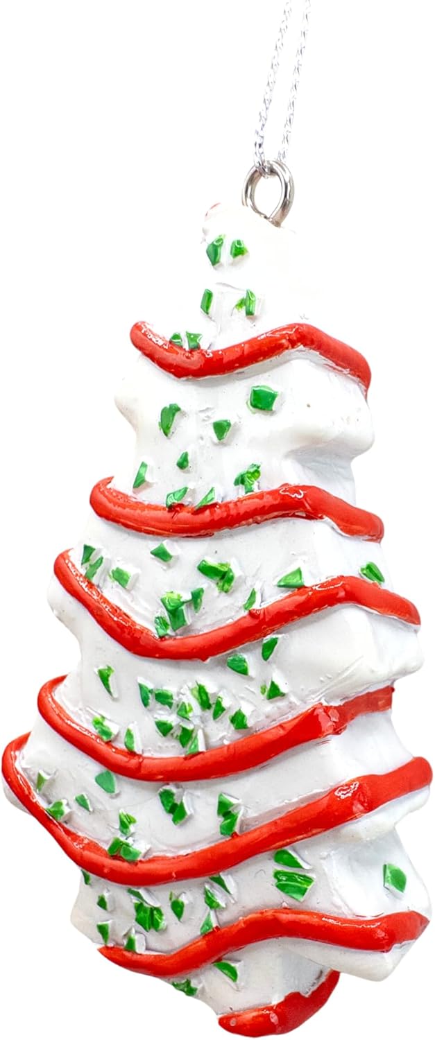 Christmas Tree Cake Dessert Ornament by Spooky Thru Noel