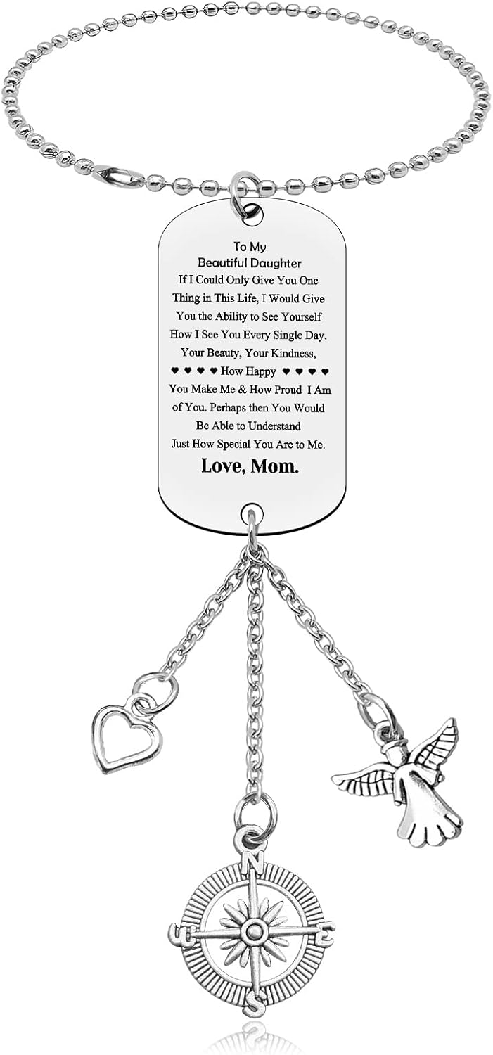 Inspirational Gift for Daughter Car Hanging Ornament