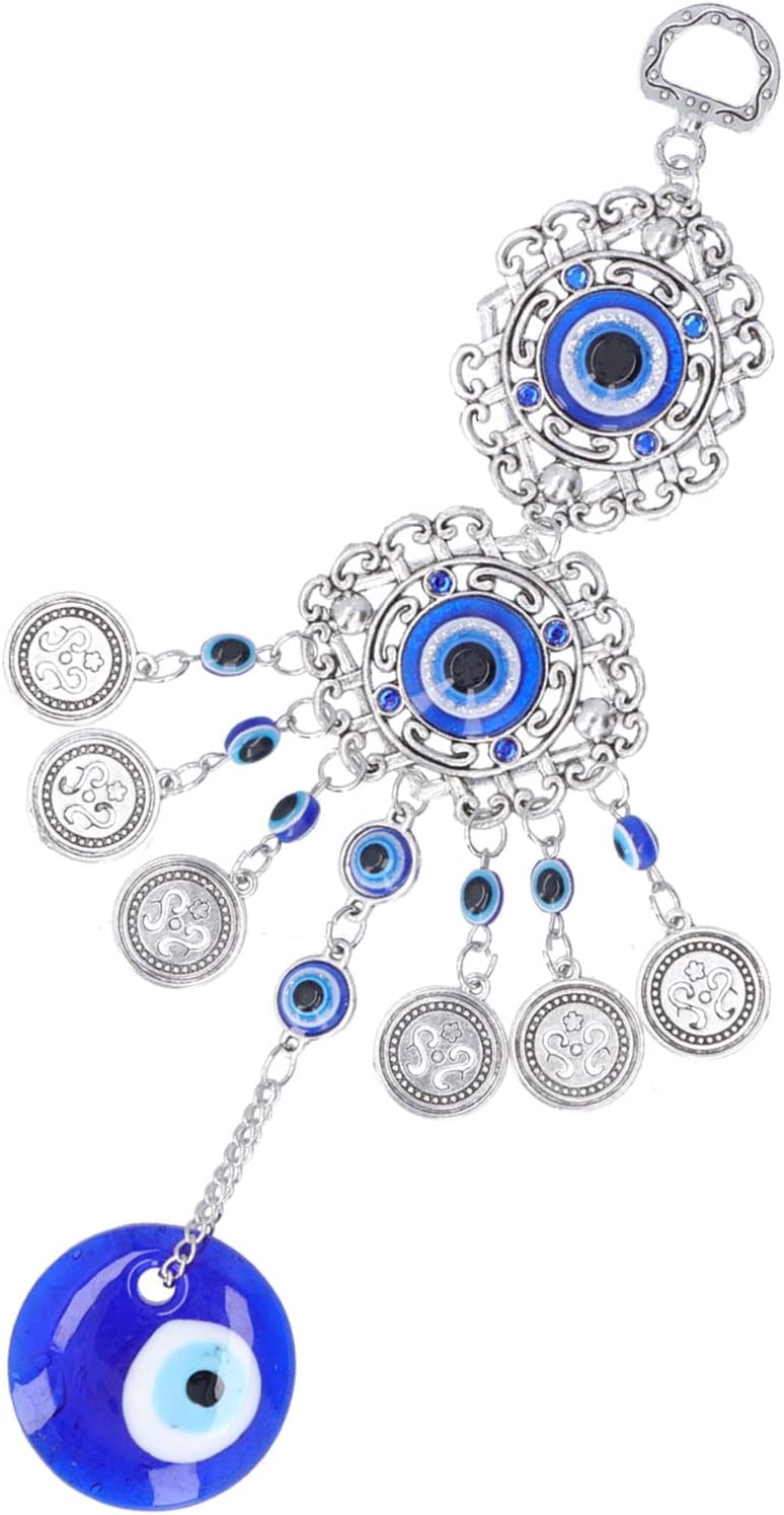 Blue Evil Eye Hanging Ornament for Good Luck