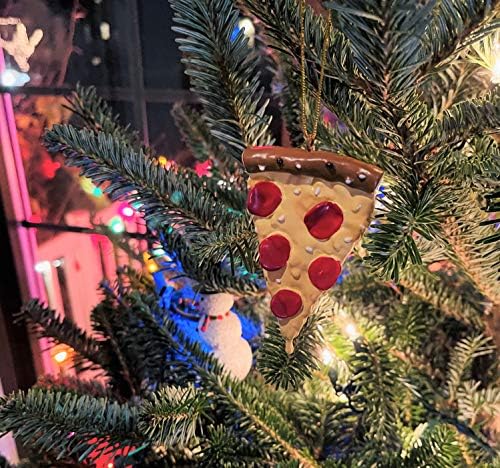 Tree Buddees Pepperoni Pizza Christmas Ornament