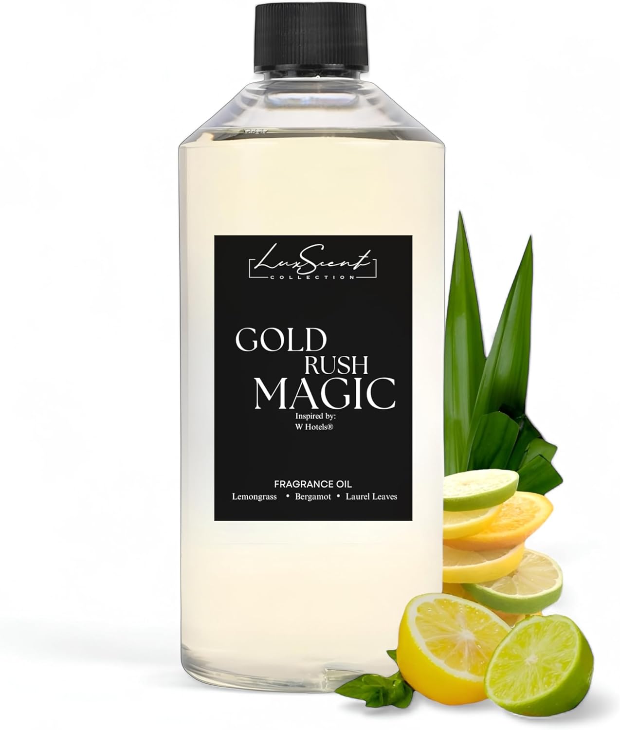 Luxscents Collection Aroma Diffuser Oil 500ML Gold Rush Magic