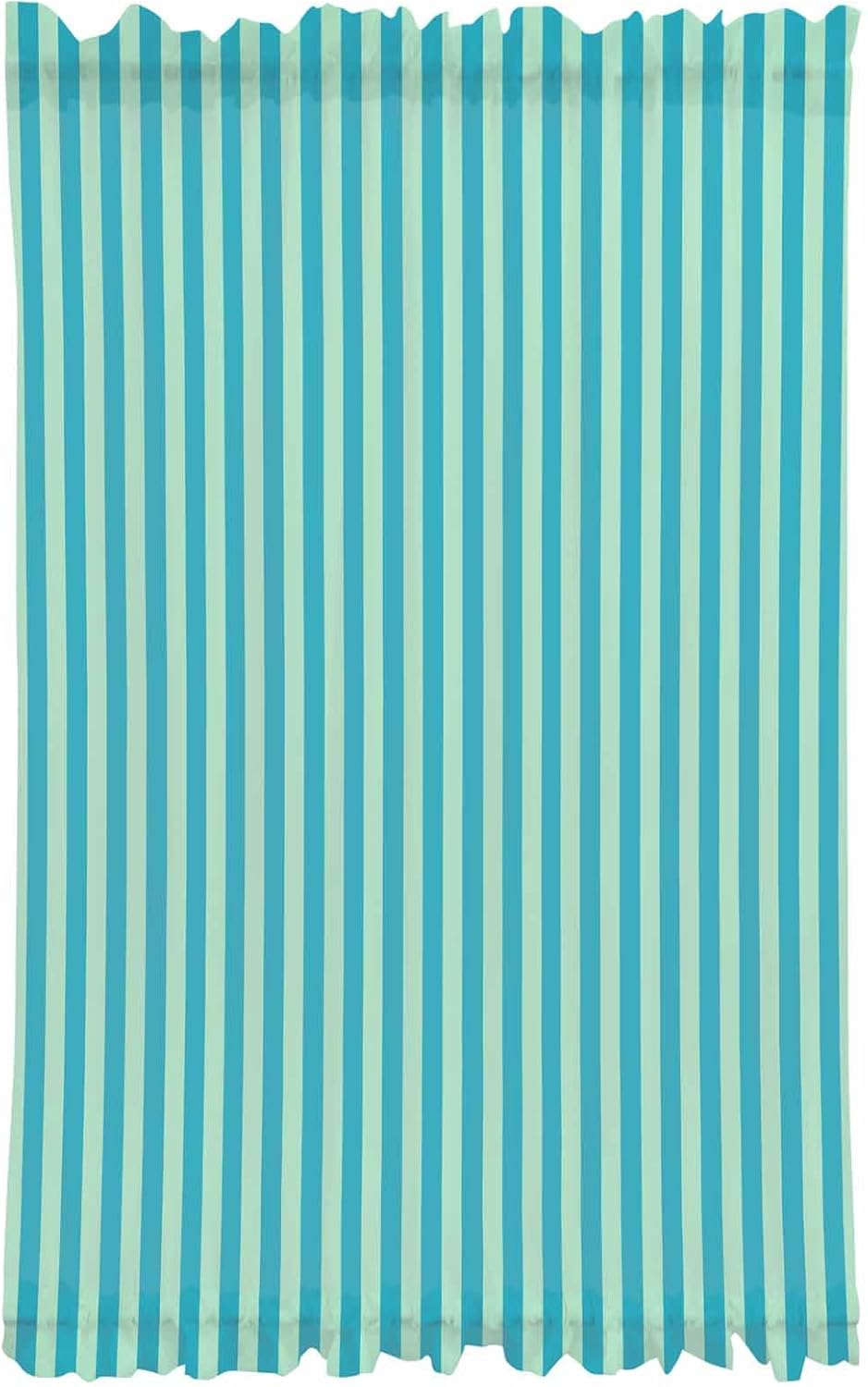 Modern Striped French Door Curtain 54W x 40L
