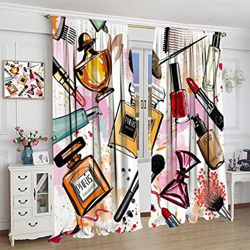 Fashion Blackout Curtains with Rod Pocket for Bedroom and Living Room