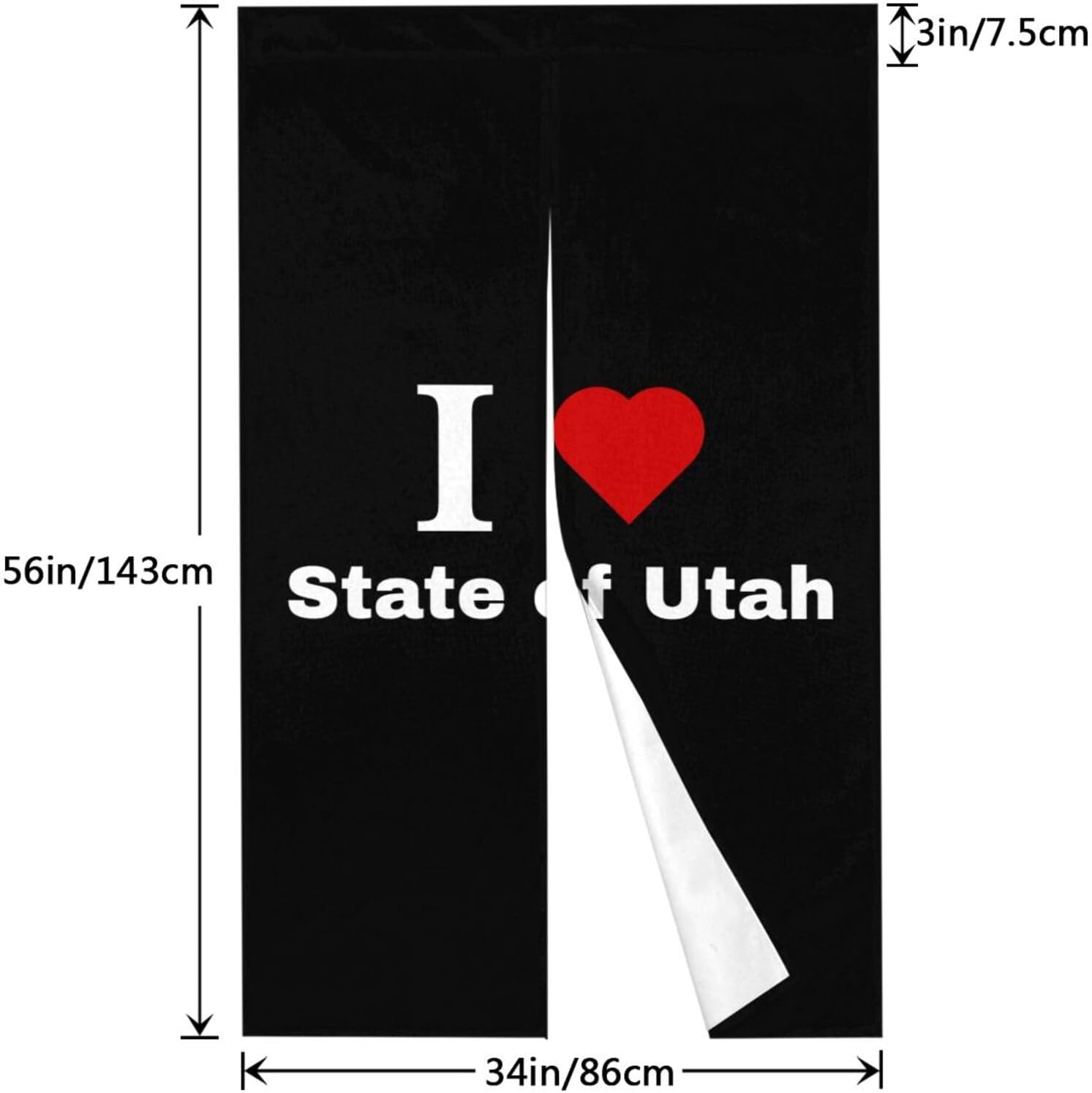 MULIHU Utah Blackout Curtain for Doorways and Windows