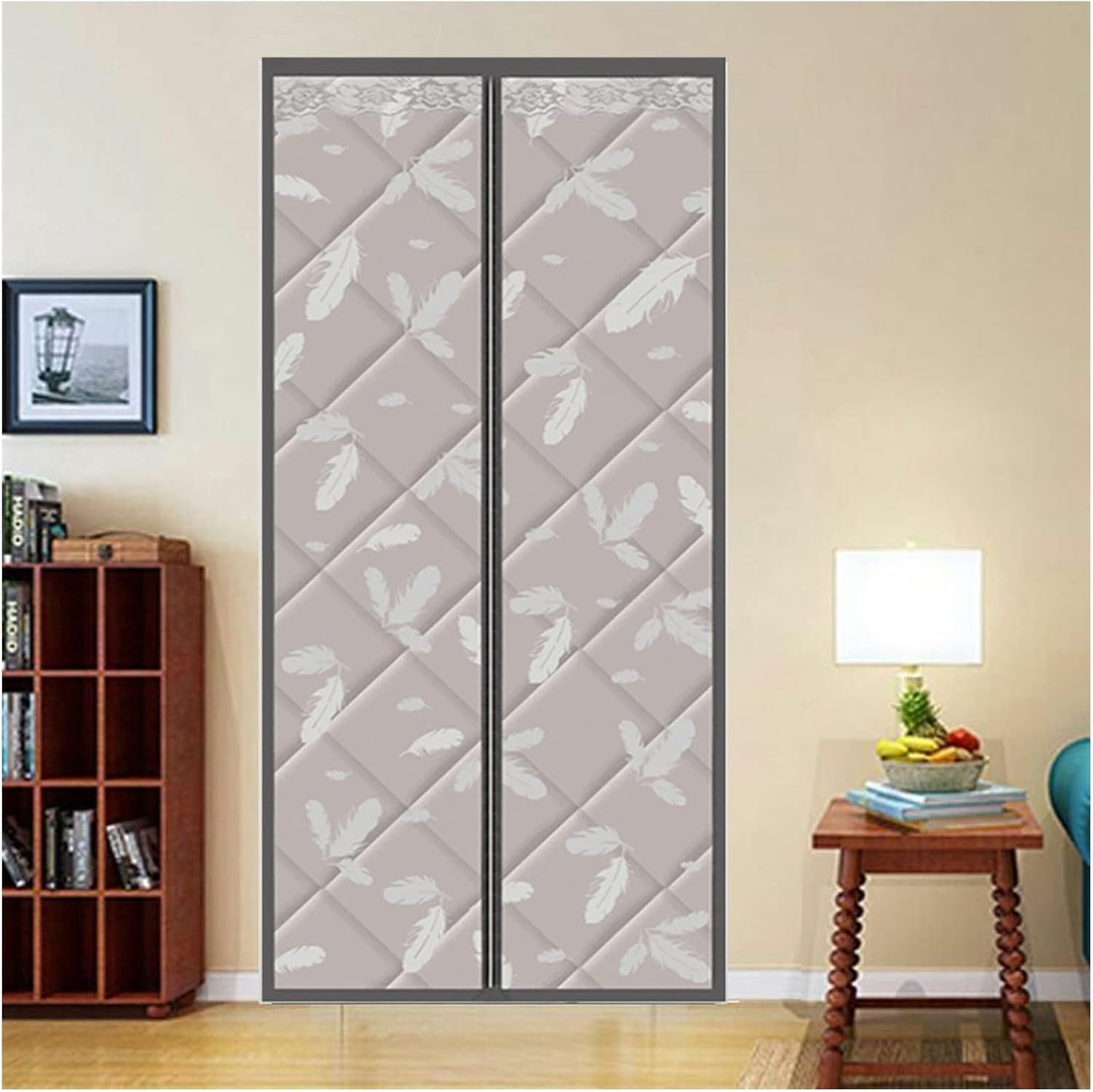 Winter Thicken Cotton Room Divider Curtain Panel