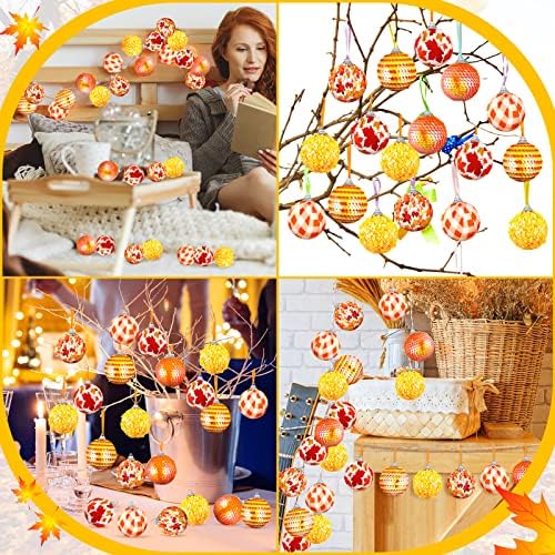 Sratte 12 Pcs Fall Hanging Decorations