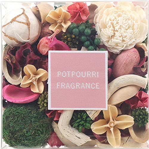 Qingbei Rina Rose Scented Potpourri Filler 14 Oz Blush Pink