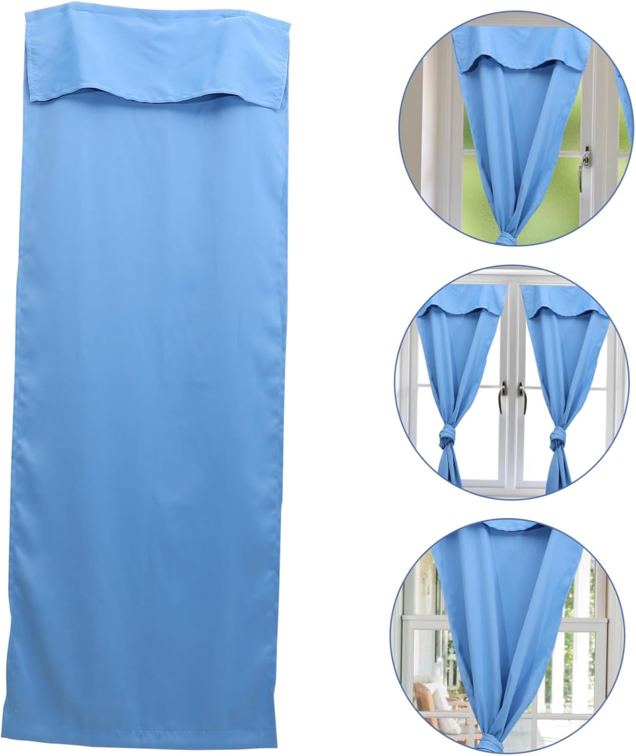 Blackout Door Curtain Easy Install Versatile Decor