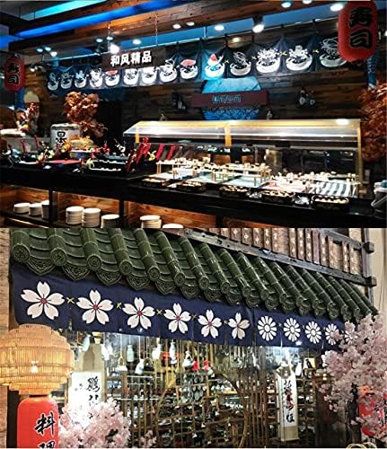 Zzooi Noodle Curtain Panel 825x175 Inches
