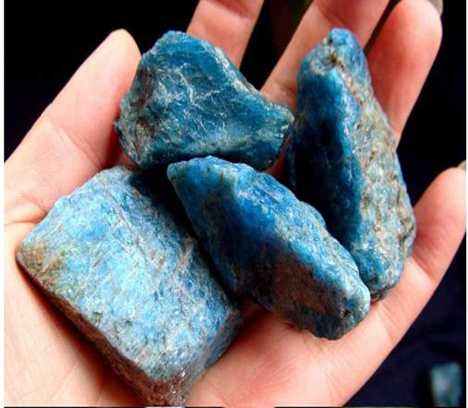 Blue Apatite Healing Crystal Rough Stone 1 Piece