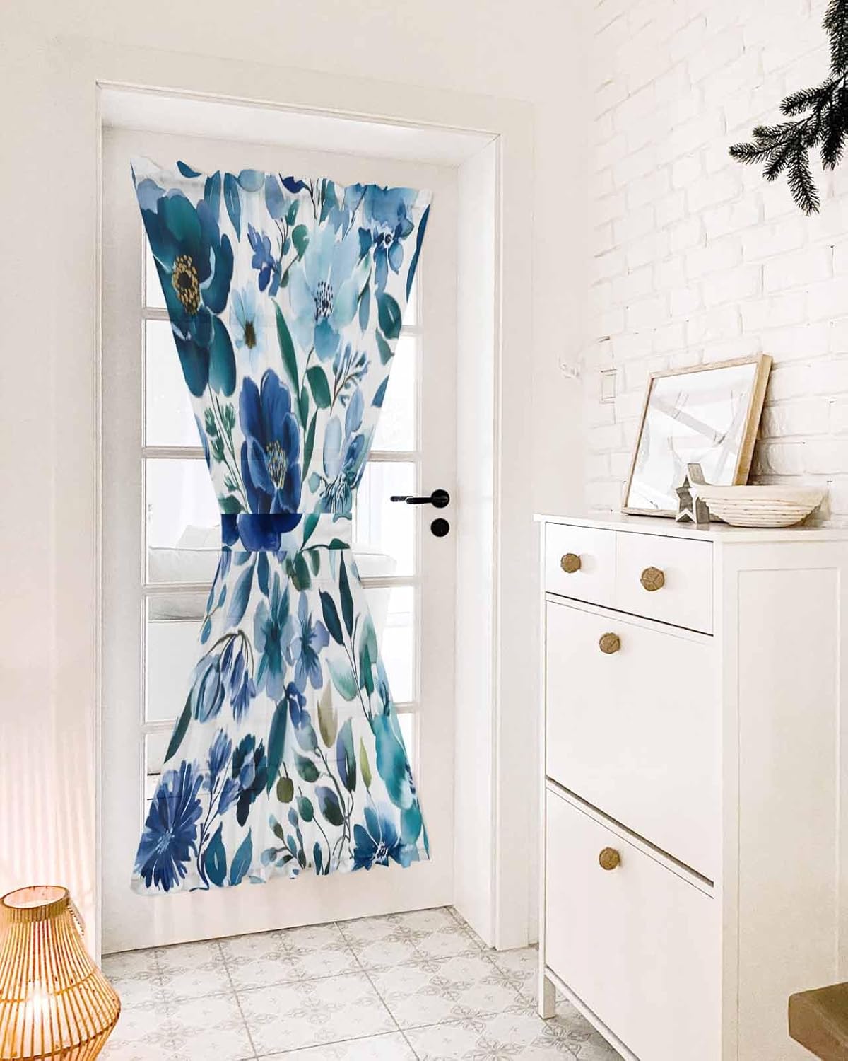 French Door Curtain with Tieback 54W x 72L