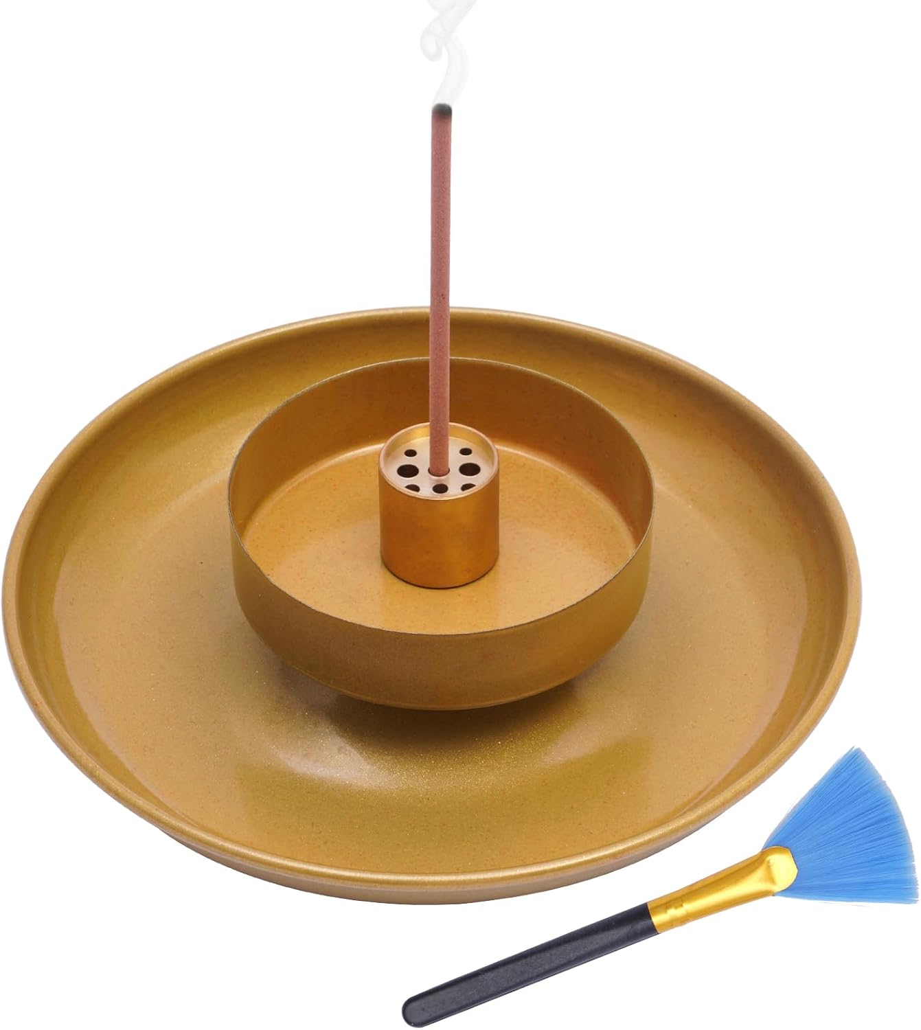 Hadwoer 55 Inch Brass Incense Holder