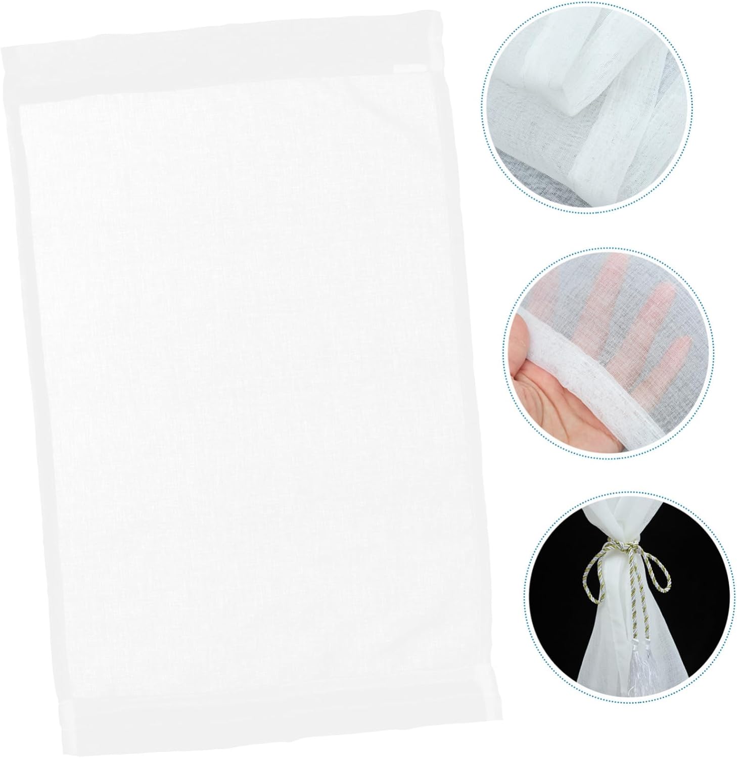 Cabilock 5pcs Doorway Curtain for Kitchen and Living Room Privacy Divider