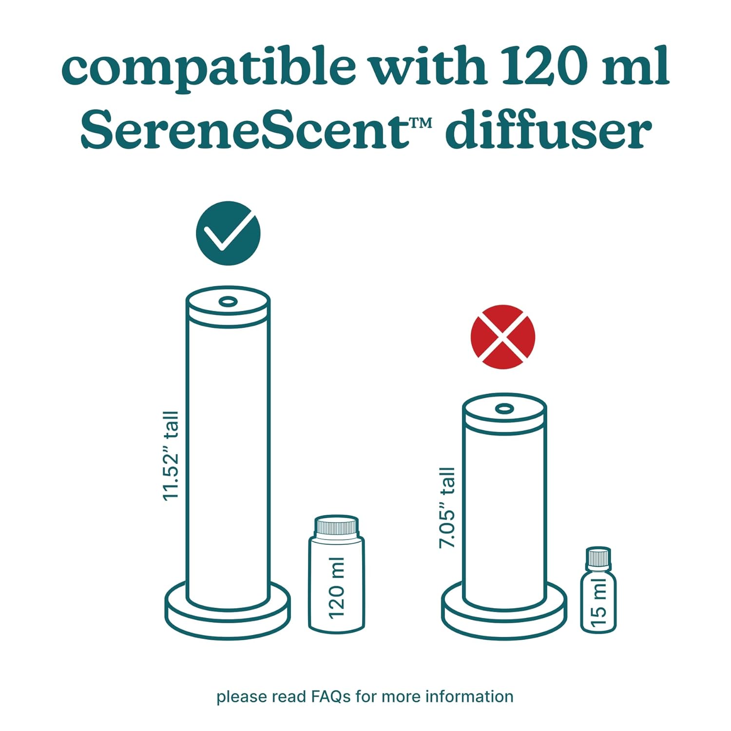 HoMedics SereneScent Vanilla Cedarwood Fragrance Oil 120ml