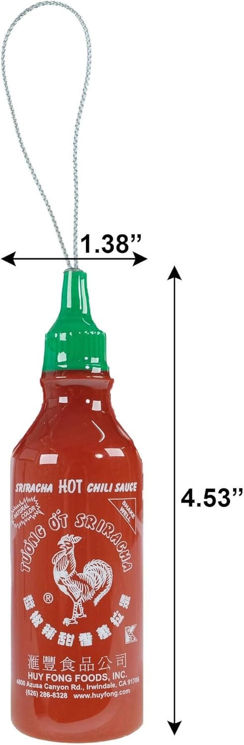 Sriracha Christmas Tree Ornament Set