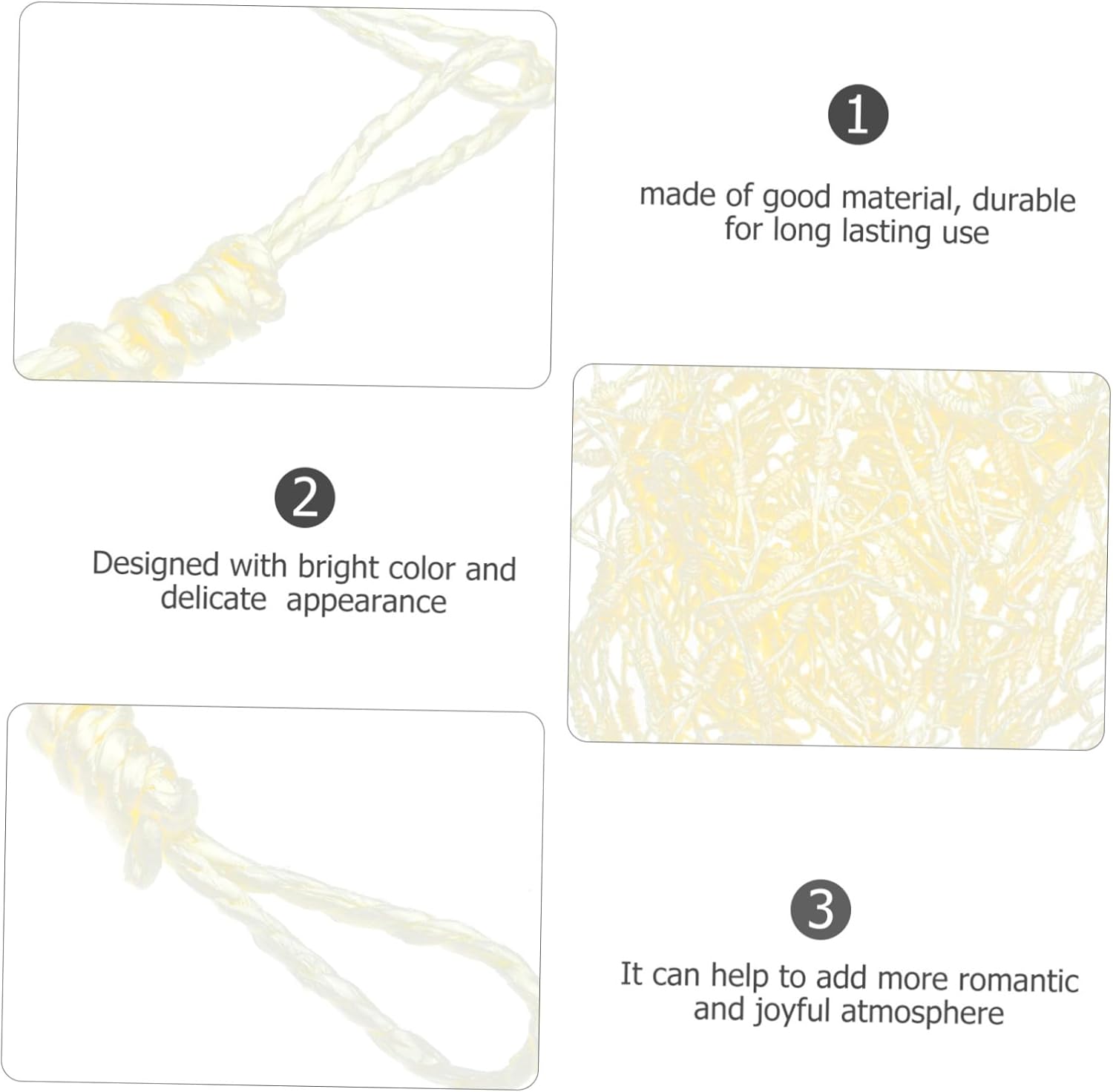 PRETYZOOM Curtains Divider Fringe 10pcs Doorway Decorative Panel