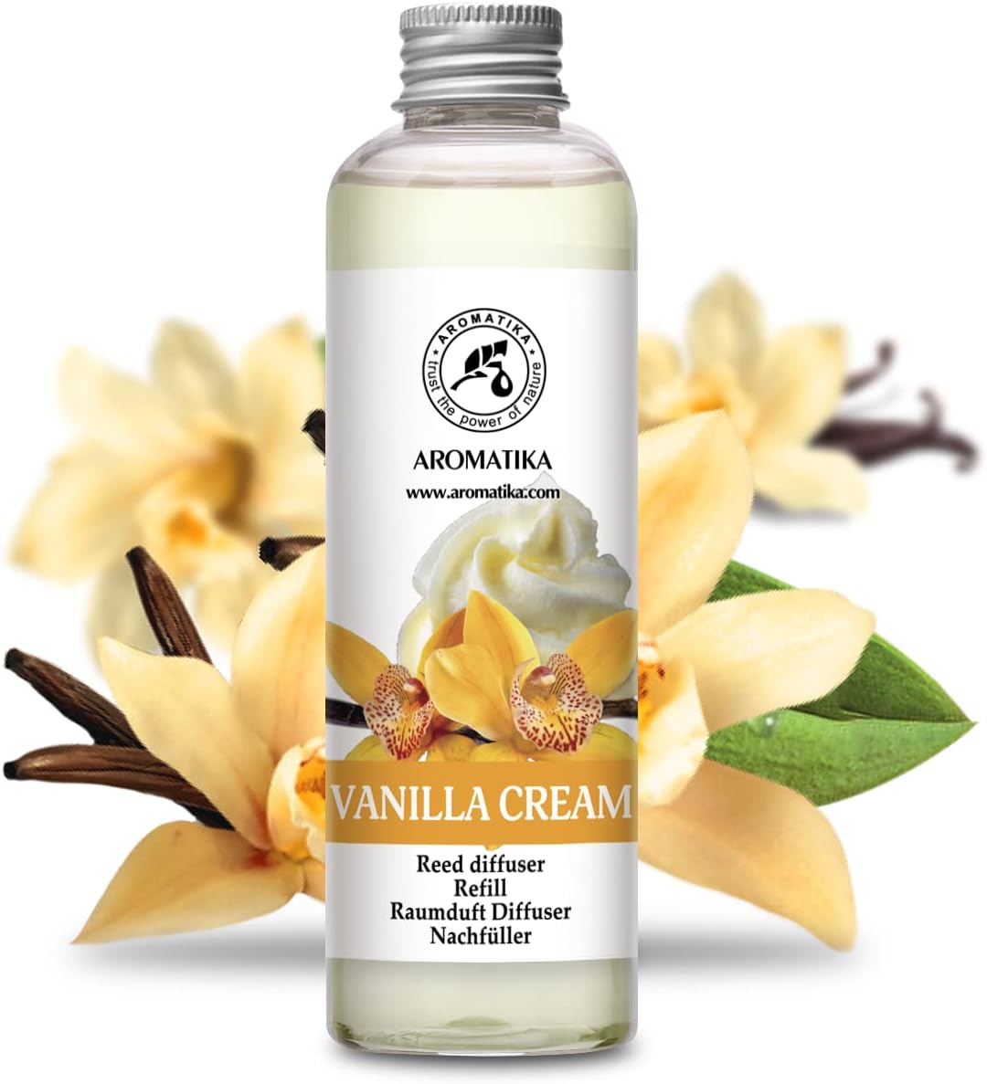 Vanilla Cream Reed Diffuser Refill 68 Fl Oz