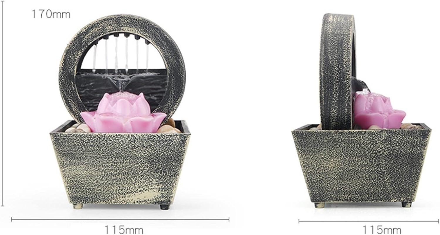 Moisture Indoor Tabletop Fountain for Relaxation and Decor