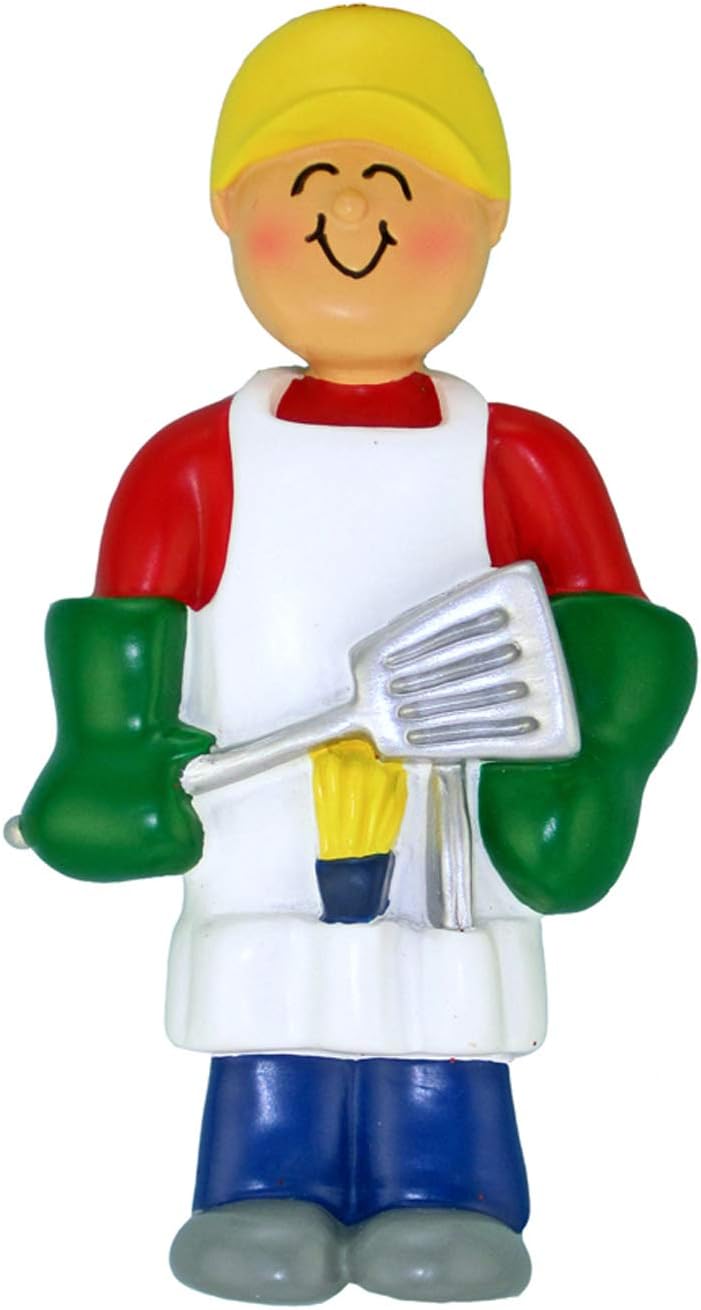 Personalized Grill Christmas Ornament 2024
