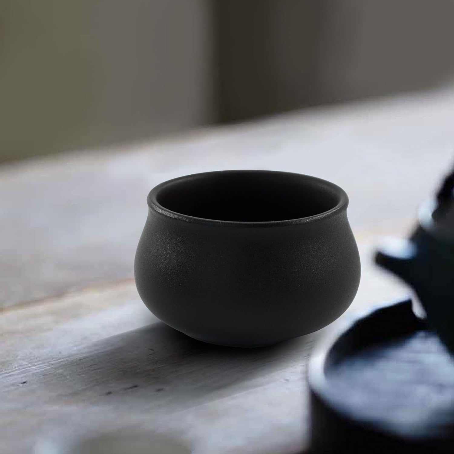 MrMrKura Ceramic Incense Stick Holder Black