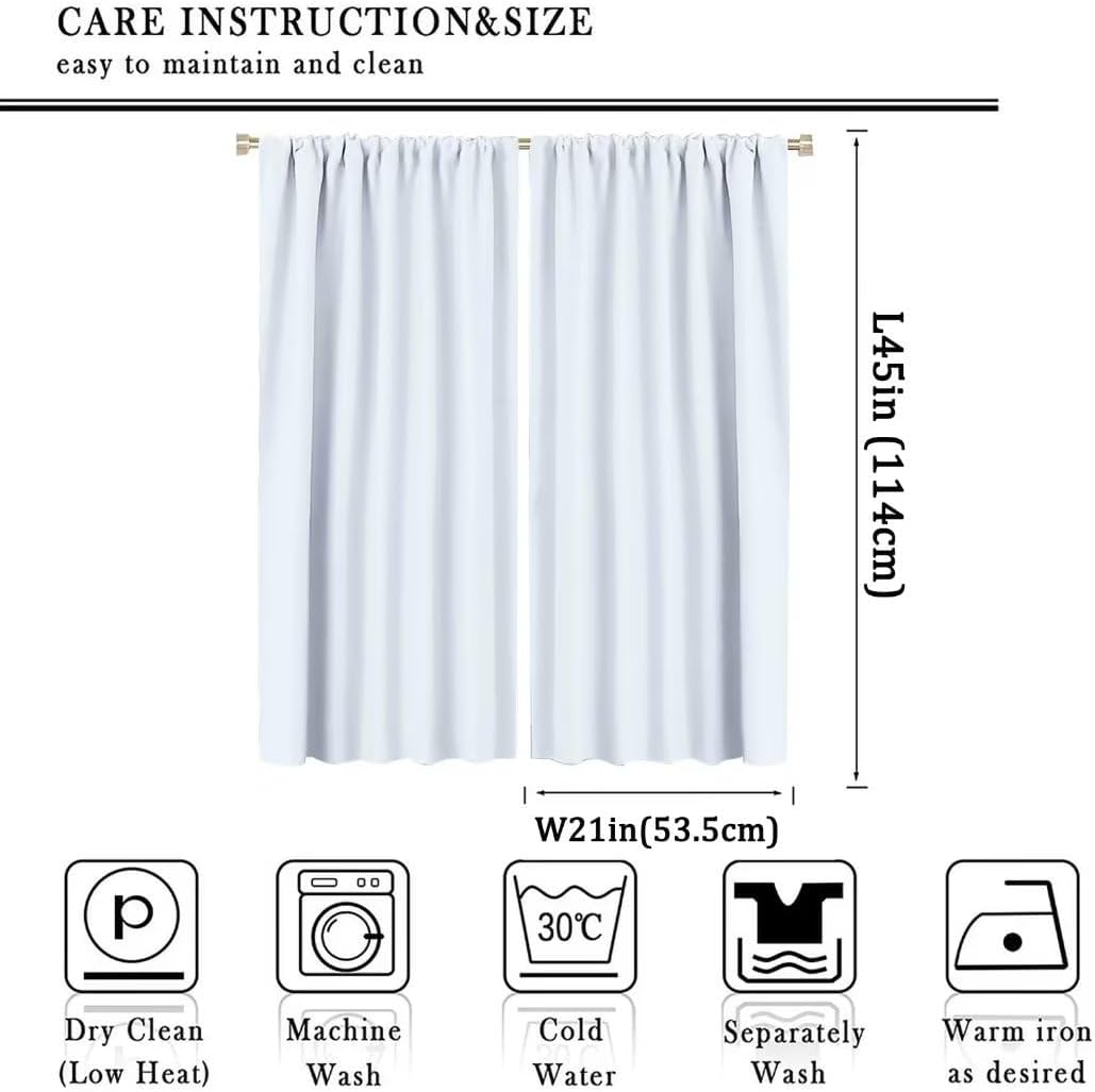 Asian Dragon Window Curtains Blackout Drapes 42x45in