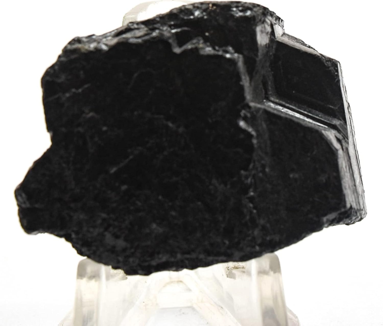 38mm Black Tourmaline Natural Cluster Specimen - Brazil