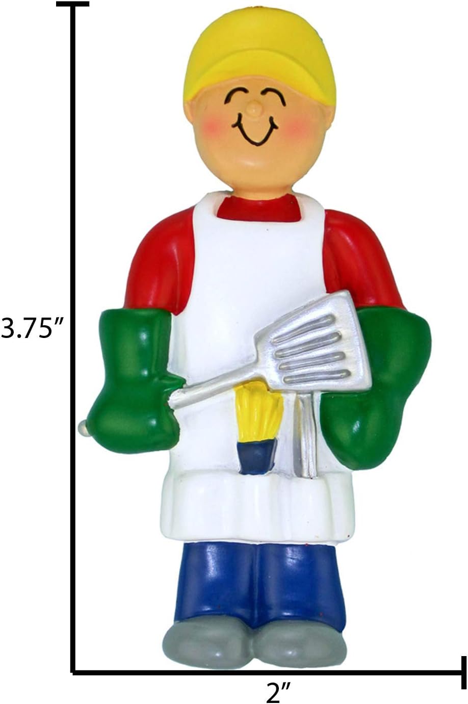 Personalized Grill Christmas Ornament 2024