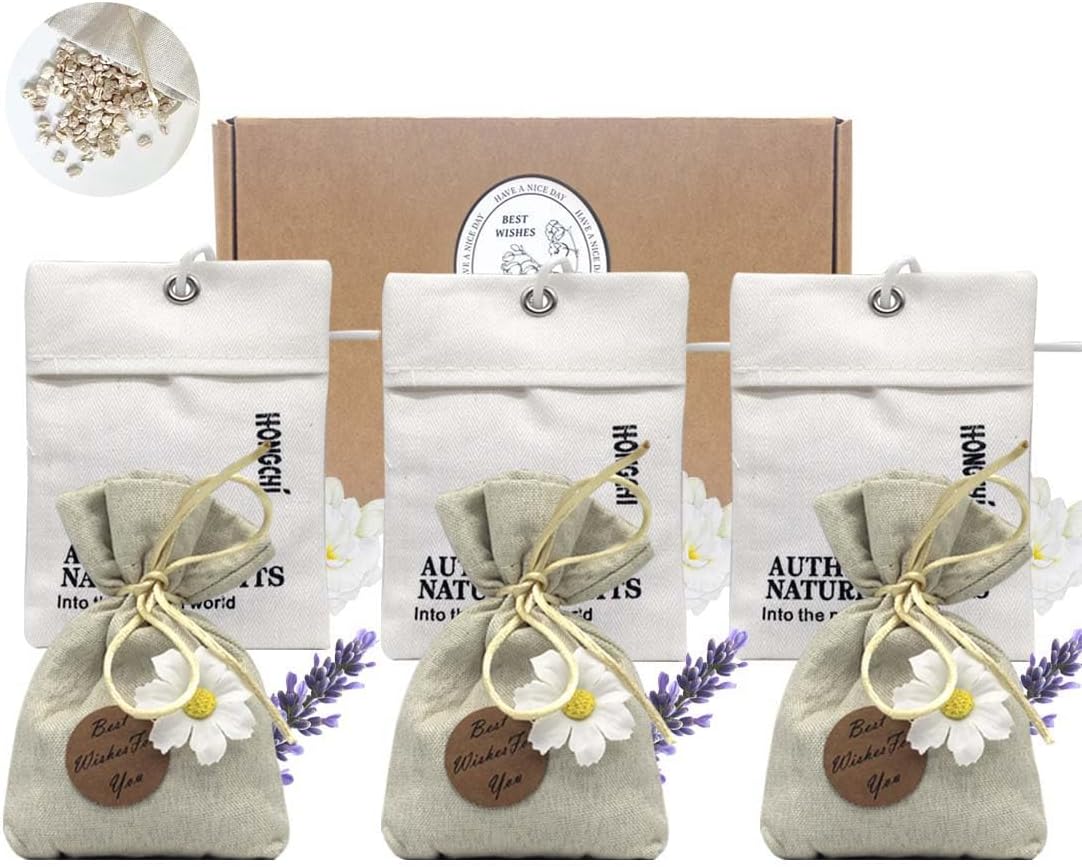 6-Pack Scented Sachets Set - English Pear Freesia Lavender