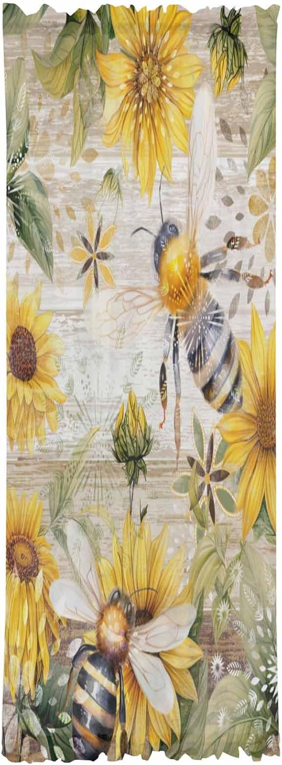 French Door Curtain with Rod Pocket and Tieback 1