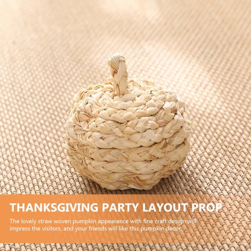 SUPVOX Pumpkin Ball Pendant - 2 Pcs Fall Decor