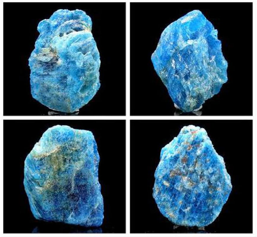 Blue Apatite Healing Crystal Rough Stone 1 Piece