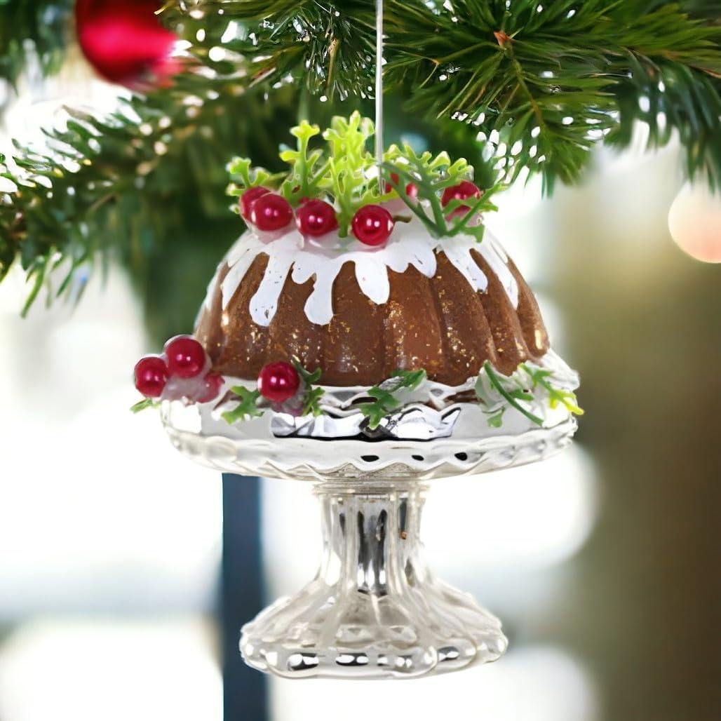 Cody Foster Co 3 Inch Bundt Cake Hanging Ornament
