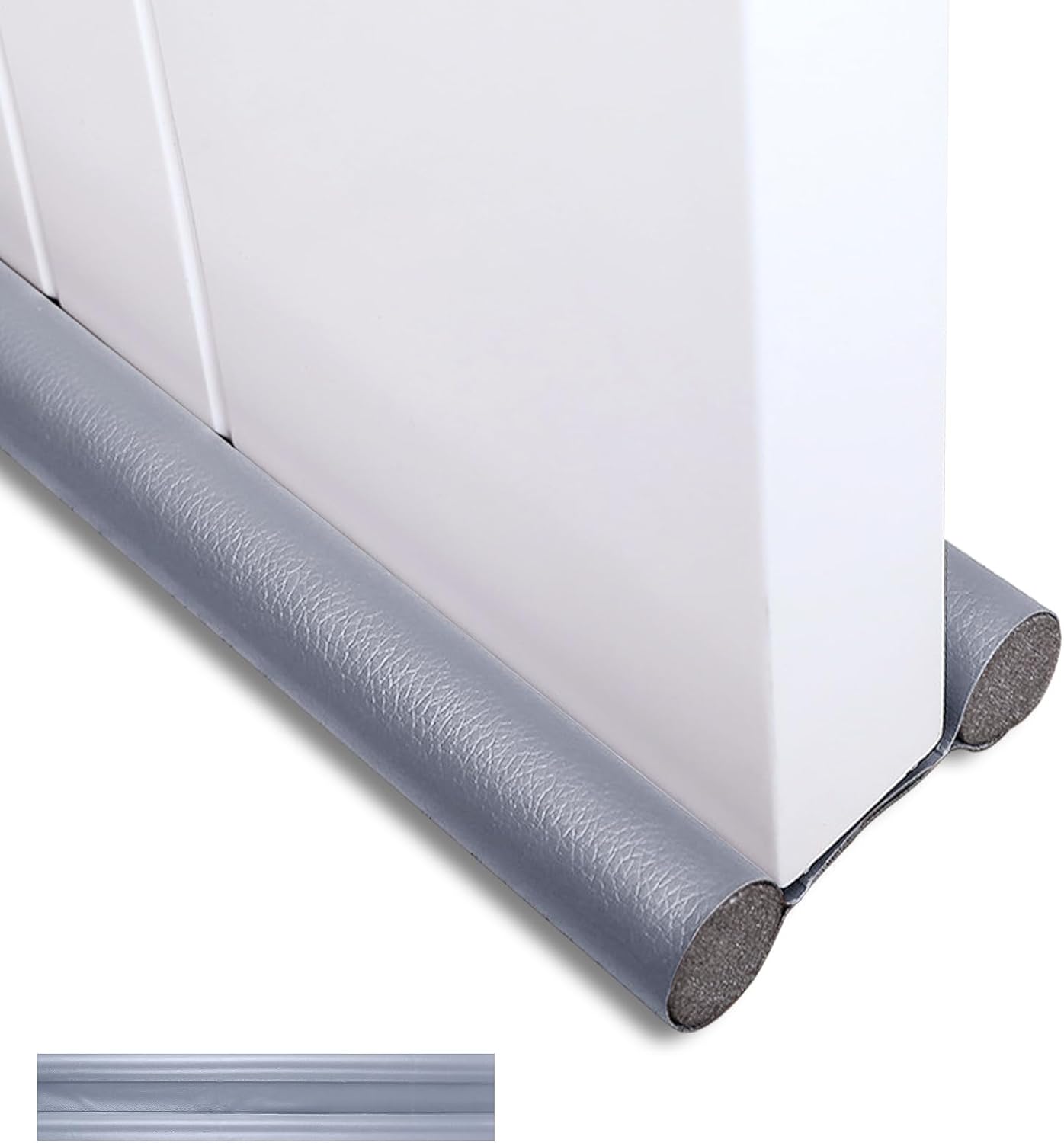 Double Door Draft Stopper 37 Inch Soundproof Windproof