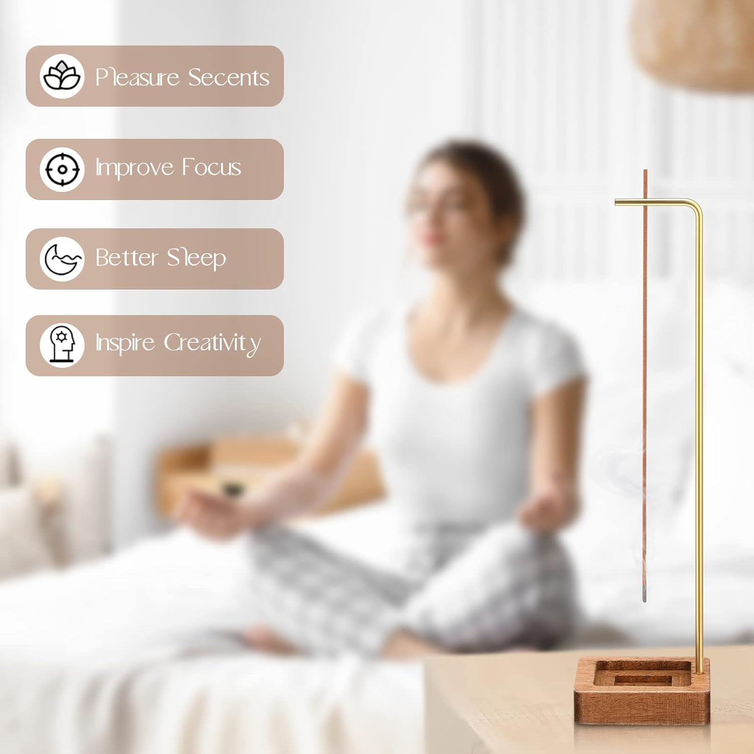 Treela 2 Sets Incense Holder for Sticks