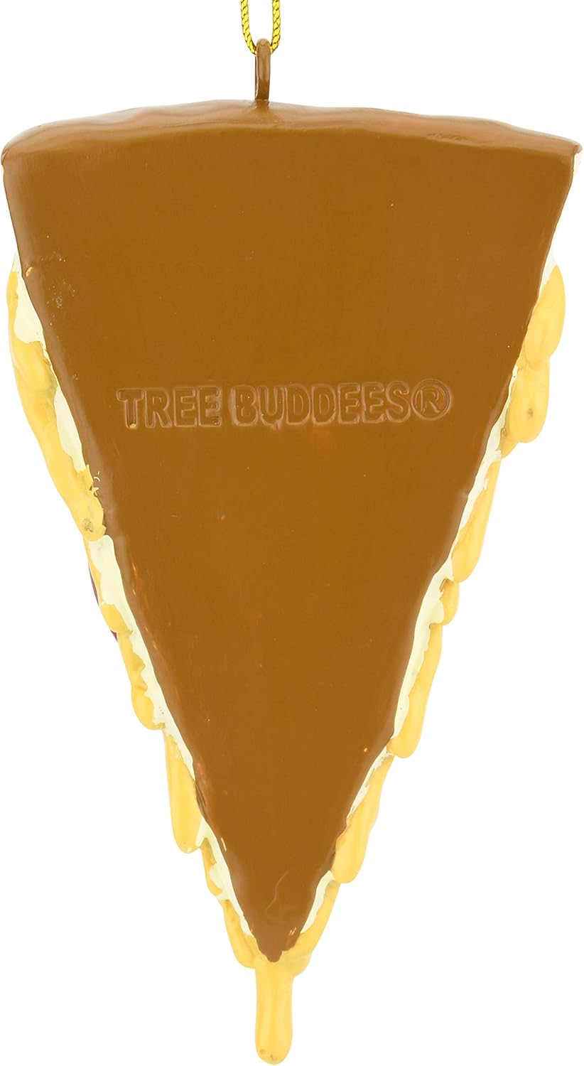 Tree Buddees Pepperoni Pizza Christmas Ornament