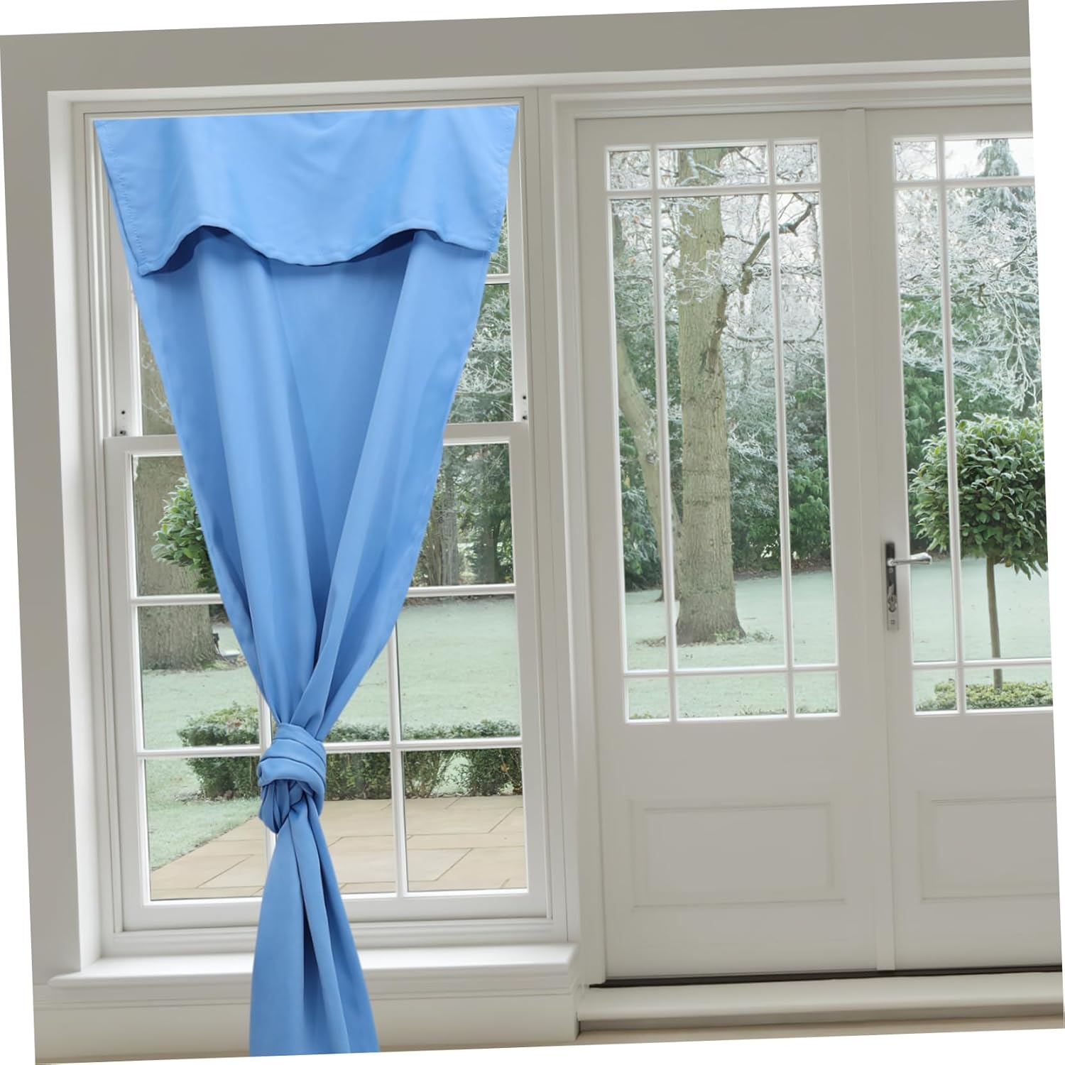Blackout French Door Curtain for Privacy and Decor