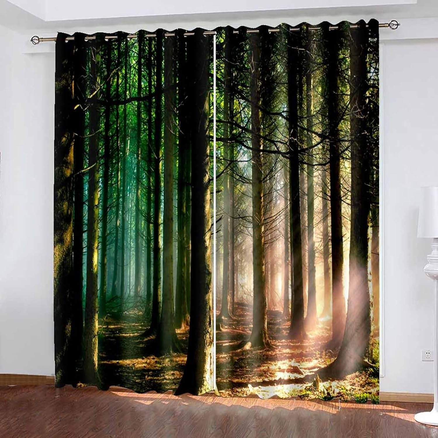 Homxi Blackout Thermal Curtains 2 Panels Set