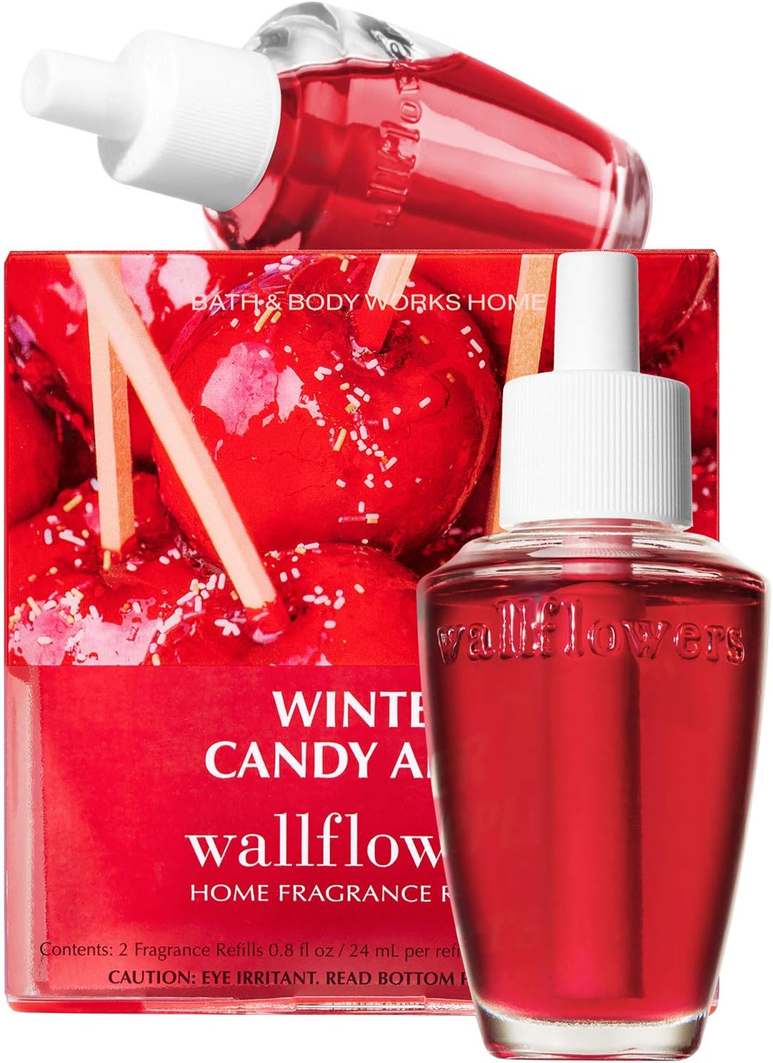 Bath and Body Works Winter Candy Apple Wallflowers 2 Pack Refills