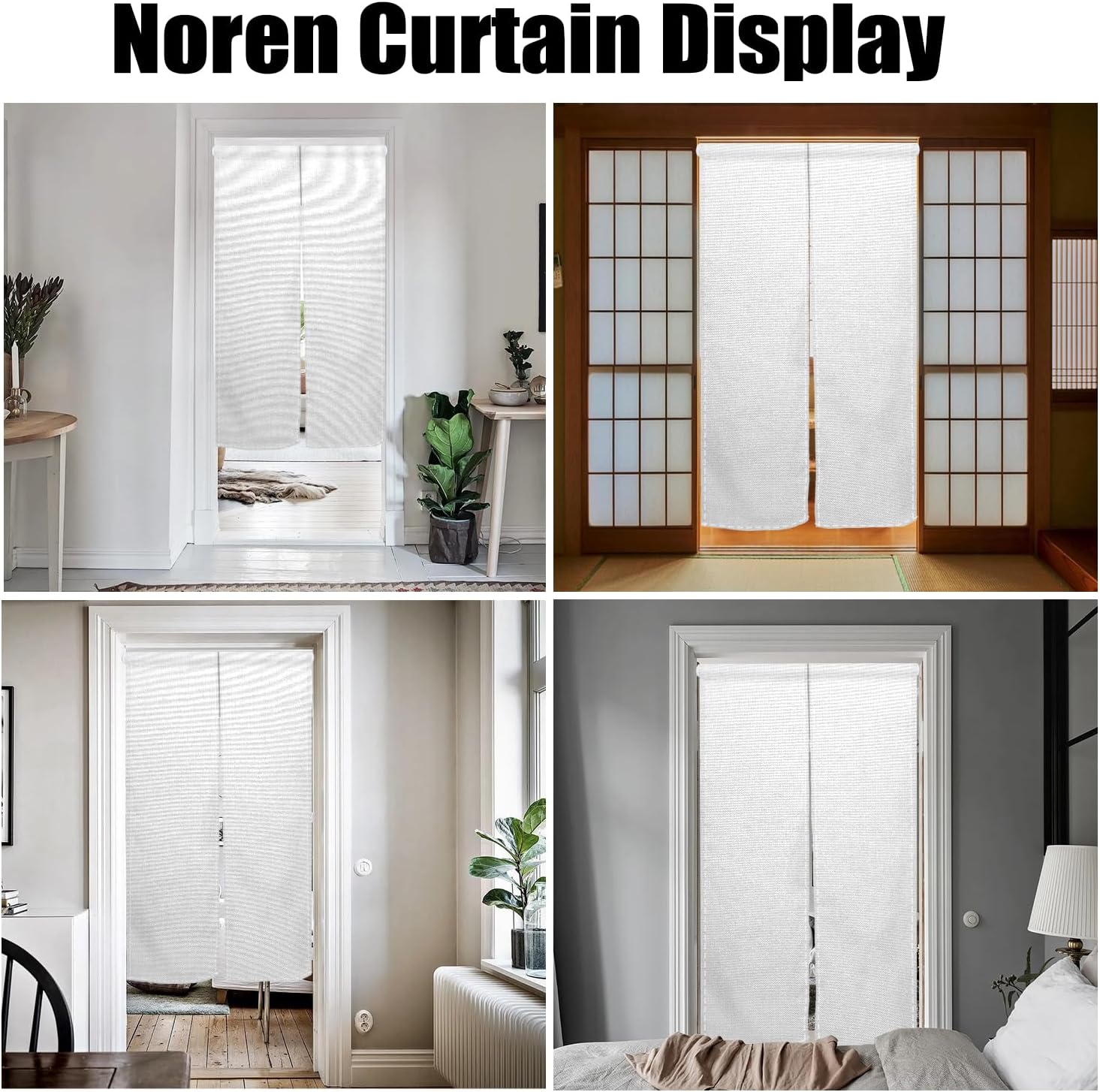 Japanese Door Curtain Privacy Divider Panel 335x709
